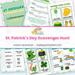 St. Patrick's Day Scavenger Hunt – page collage