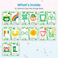 St. Patrick's Day Play Dough Mats printable – inside pages preview