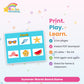 Summer Words Board Game printable – what's included