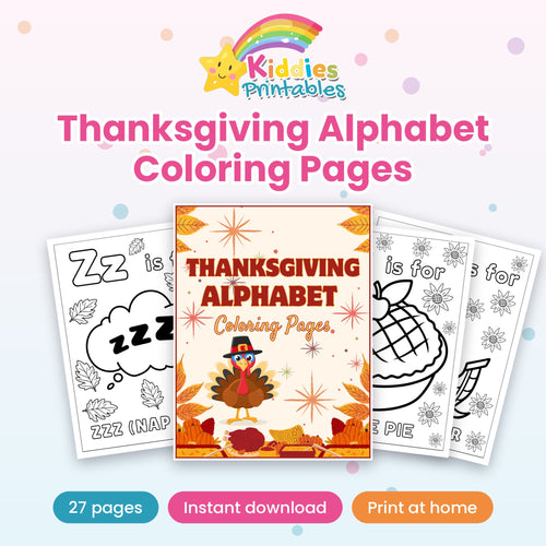 Alphabet Coloring Pages
