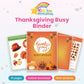 Thanksgiving Busy Binder printable cover