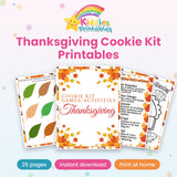 the Thanksgiving Cookie Kit