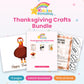 Thanksgiving Crafts Bundle printable cover