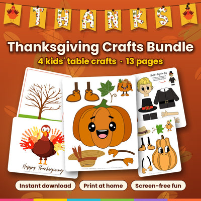 Thanksgiving Crafts Bundle