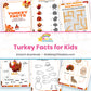 Turkey activity pages collage