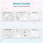 Winter Activity Placemats printable – inside pages preview