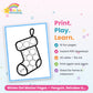 Winter Dot Marker Pages printable – what's included