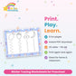 Winter Tracing Worksheets for Preschool printable – what's included