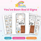 You've Been Boo'd Signs printable – cover