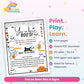 You've Been Boo'd Signs printable – what's included